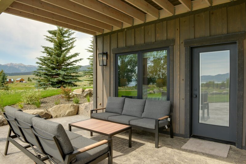 Cutthroat Landing bedroom — cabin rental near West Yellowstone