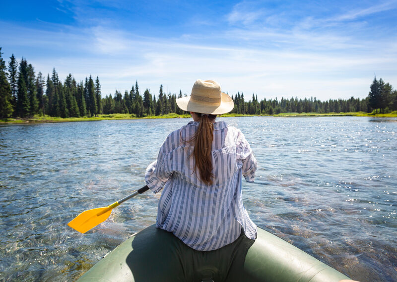 Rover float trip on the Henry's Fork